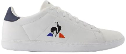 Le Coq Sportif Unisex Courtset_2 Basket, Optical White/Dress Blue, 40 EU, Abito Bianco Ottico, Blu, 40 EU