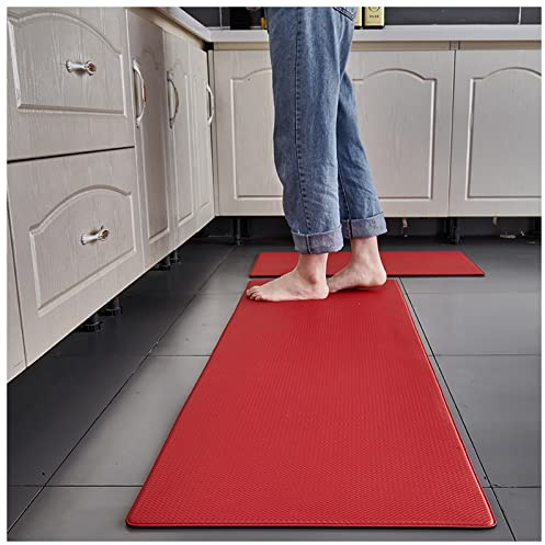 Gepolsterte Anti-Ermüdungsmatte, für Küche, Boden, Zuhause, Büro, Waschbecken, Wäsche, rutschfest, wasserdicht, abwischbar, verdickt, Komfort-Standmatte