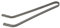 Best Sporting Grillzange Edelstahl stabil 36 x 2 cm mit abgewinkelter Spitze I Hitzebeständig I Grillzange für sicheres Greifen I Hygienische Grillzangen Edelstahl I Grill Zange
