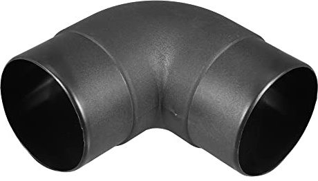 X AUTOHAUX Bilvärmare varmluft kanalrör 60 mm utloppskontakt svart