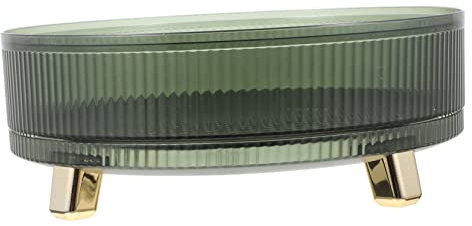 vassoio portaoggetti rotante organizer cosmetico rotante carosello del trucco contenitori spezie organizzatore di condimenti organizzatore del gabinetto Conservazione contenitore