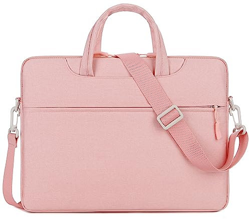 Mixroom - Borsa per PC Portatile porta Computer Custodia Zaino Laptop Custodia Notebook 15,6 Pollici per Lavoro Scuola Ufficio Z29 Rosa