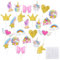 Unicorn Cupcake Wrappers Set of 24, WOLMIK Unicorn Muffin Decoration, Unicorn Cupcake Toppers, Birthday Decoration, Cake Decoration, Cupcake Wrappers for Birthday Party, Weddings, Dessert Cake