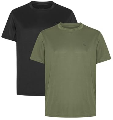 DANISH ENDURANCE Gym T-shirt, Tränings- & Sporttröja, Lätt, för Män | Sporttröja, Andas & Torkar Snabbt, Återvunnet Material med Stretch för Löpning & Gym