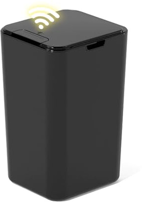 15L Automatic TrashCan,Touch Free Motion Sensor Waste Bin,Motion Sensor Bin | (7.8*6.8*12.2in),Bathroom Sensor Bin With Lid For Bedroom, Living Room, Kitchen, Indoor, Outdoor, And Dining Room