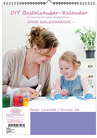 Diy Hantverk Magisk Sårkalender Att Pyssla Utan Kalender Din A3 Porträttformat Färg: Gammalrosa - Soul Magic Fotokalender Hantverkskalenderhantverk