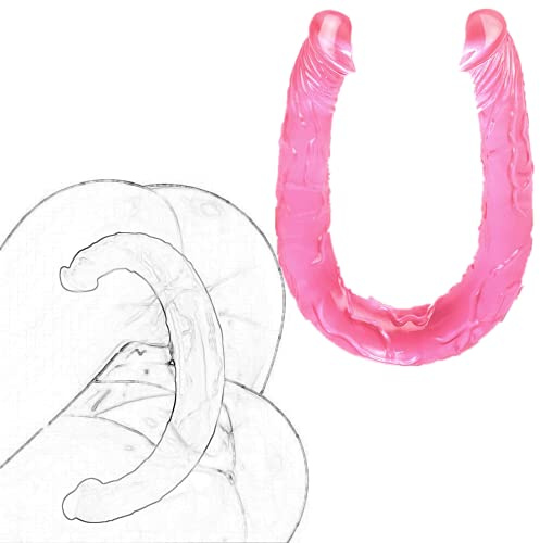 B9-18.11 Inch Double Head Silicone Product Ğodemiċhés Enorme Ğodémiċhet Realisté Đilđo Homme Ğodé big horse Homme Et Femme Péńis Ańalé Śêẍtoýs pour Couples Vibromaşşéur veńtőuşe ċeiŋture Ğay