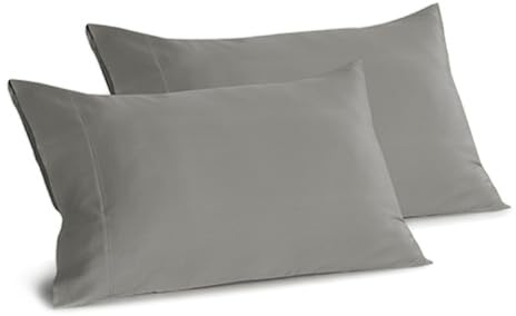 GUZZINI Botanical - Kissenbezug 50x80, 2 Stück, 100% Bio-Baumwolle ÖkoTex-Zertifiziert, Frisch und Atmungsaktiv - Kopfkissenbezug mit 15 cm Klappe, Weiche und Umhüllende, Bettwäsche Baumwolle