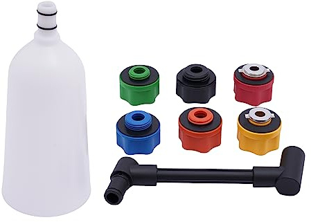 Öl-Einfülltrichter-Satz, 8-tlg. Öleinfülltrichter Satz mit Verlängerung und Trichter, Einfülltrichter für Motoröl