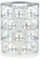 MAGIC Weihnachtskugeln Glas 6cm 20 STK. Christbaumkugeln Farbe: Iris transparent