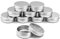QWORK® 30 Stück Aluminium Cremedose mit Deckel, Rund Leer Döschen für Creme Lotion Schmuck Sortieren (30ml)