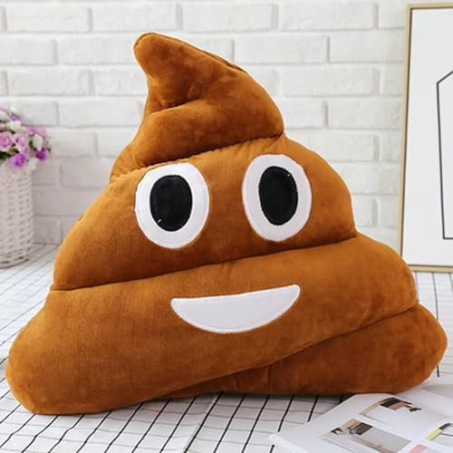 Gxdamxz 30cm Emoji Plush Pillow with Face, Funny Cushion Decorative for Friends, Family