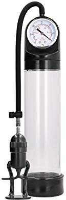 Shots Pumped - Deluxe Pump With Advanced PSI Gauge - Transparent