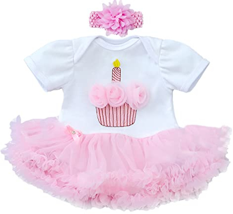 Vêtements pour Poupées Reborn de 17-22 Pouces, Vêtements Accessoires pour 43 à 55 cm Poupées Fille Ensemble 2 pièces Jupe Rose