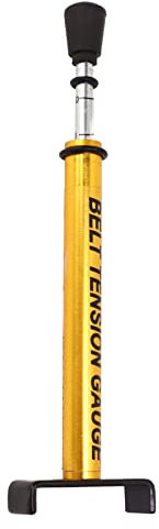 Misuratore di tensione della cinghia in lega metallo Strumento tendicinghia universale a forma L per la riparazione ruota del motociclo ATV