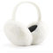 KOMUNJ Winter Ohrenwärmer Damen Faltbare Ohrenwärmer, Winter Ohrenschützer, Plüsch Earmuffs, Warme Kälteschutz Kalte Winterzubehör, Outdoor Ohrenmuscheln für Damen und Herren (Weiß)