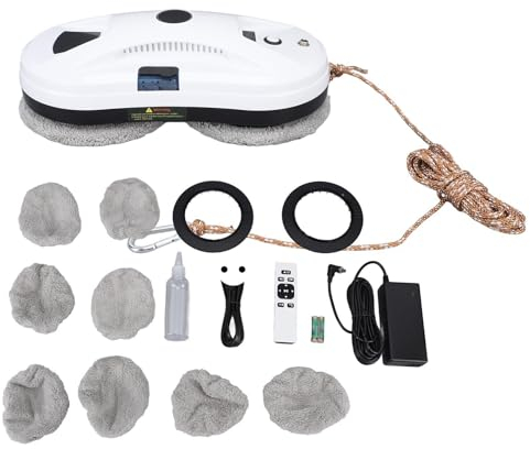 flexman Robot Lavavetri, 10S Spruzzo Automatico a Forma di Z Ai Routine Intelligente Serbatoio Dell'Acqua da 30 ml Robot Pulitore Ad Alta Velocità di Pulizia per Hotel Domestici