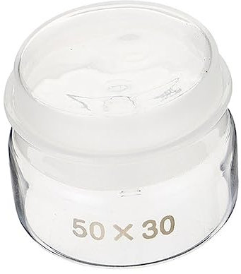 BELLIFFY Expérience De Pesée Bocal Verre Plat Pour Échantillons De Laboratoire Conteneur De Pesée Verre Borosilicaté Pour Écoles Et Expériences Scientifiques