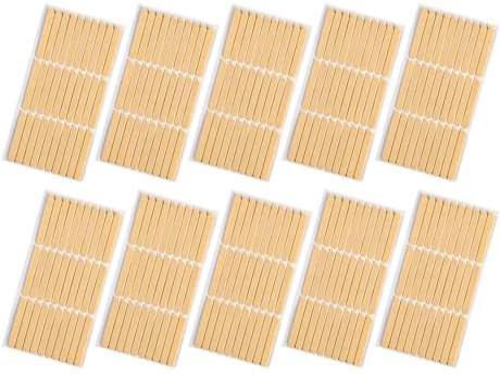 Vhjlfig Nagellimflikor | 10 ark manikyrverktyg | Dubbelhäftande tejper till falska nagelspetsar,För Unga Flickorna, Hemmasalongen, Pedikyren, Resor, Semestrar, Fester Och Bröllop