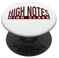 Divertente flauto umorismo, note alte, alta classe PopSockets PopGrip Adesivo