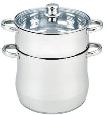 Royal Swiss Couscous-Topf aus Edelstahl (12 Liter)