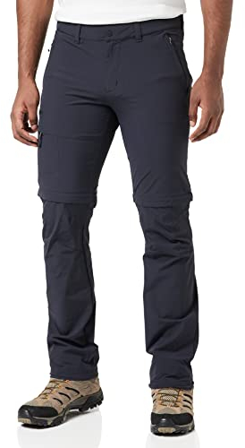 Schöffel Herren Pants Koper1 Zip Off, flexible Herren Hose mit Zip-Off Funktion, schnell trocknende und kühlende Wanderhose aus 4-Wege-Stretch, black, 52