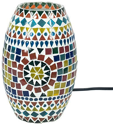 BY SIGRIS Signes Grimalt Lámpara Árabe de Mesa | Lampara Marroqui, Multicolor