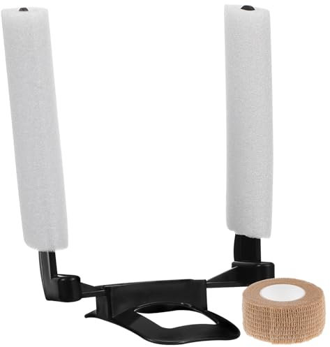 Garneck Hundeohren Stand Up Support Tool Hund Ohr Posting Kit mit Klebeband und 2 vertikalen festen Korrekturstäben Welpenstützband für Dobermann Pinscher