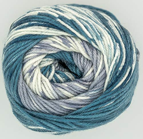 King Cole Fjord DK - Fair Isle Effect Knitting Yarn (4554 Molde)