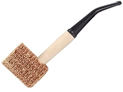 Corn Cob Tobacco Pipe Premium Cigarette Tobacco Pipe Detachable Corncob Cigarette Pipe for Father Husband Boyfriend