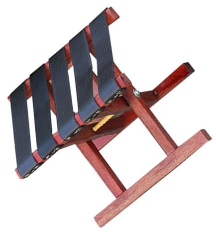 Kisangel Klappbarer Faltbarer Holzhocker Campingsitz Tragbar Multifunktional Für Angeln Picknick Und Garten Campingsitz Faltbar Mit Verstärktem Sicherheitsgurt Robust Und Langlebig