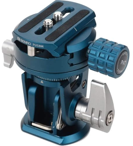 Benro SupaDupa Tilt Head â +90° / -60° Tilt, 360° Pan Platform, Arca-Swiss Quick-Release & 17.6 lb Load Capacity for Monopods & Tripods (SDTH6090)