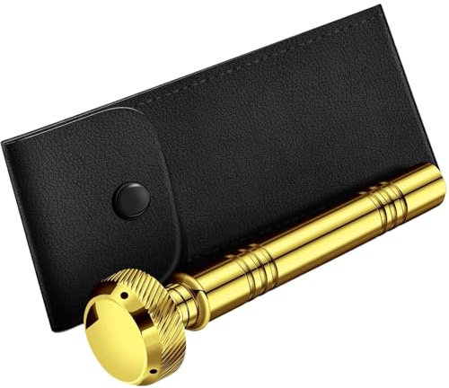 Xasbseulk Holy Water Bottle - Pocket-Size Holy Water Sprinkler | PU Christian Pocket Holy Water | Portable Holy Water Pot Stoarge | Copper Holy Water Container for Religious Ritual