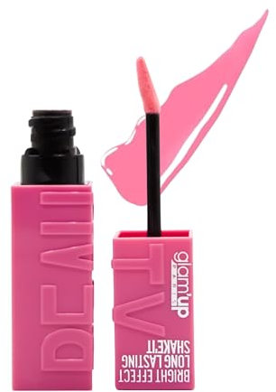 Glam'Up Paris - Rouge à Lèvres Beauty Satin - Semi Permanent Sans Transfert - Effet Vinyl Brillant - Longue Tenue - Beauty Instinct