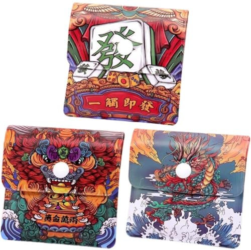 3 Pcs Portable Pocket Car Ashtray Pouch, Reusable Fireproof Ashtray Pouch for Outdoor or Travel Use