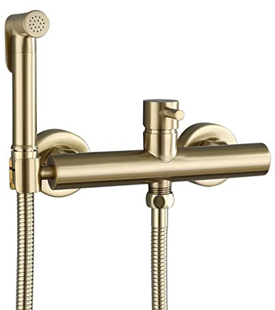 WDSOPK Pommeau De Douche pour Bidet, pour Couches Lavables, Fixation Murale, avec Pommeau Unique pour Eau Chaude Et Froide, pour Le Lavage des Femmes.