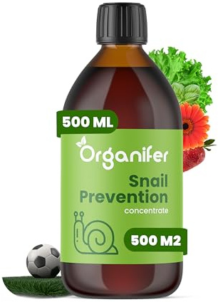 Konzentrat - Schnecken - Nacktschnecken - 500 Ml Für 500 M2 - Ungiftig - Gartenpflege - Gesunde Pflanzen - Flüssigdünger - Gartendünger - Organifer