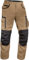 Uvex Tune-Up Herren-Arbeitshose lang - robuste Männer-Arbeitshosen mit Kniepolster-Taschen - 35% Baumwolle - Khaki - 56