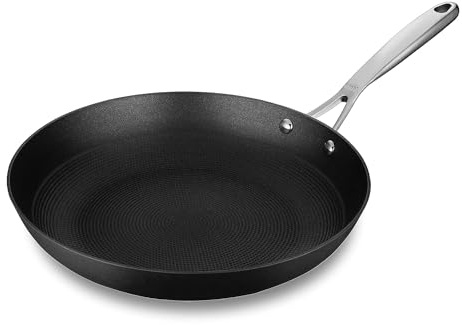 Stahl Cast Iron Pan/Skillet Without Lid - Lightweight, Rust-Free, Gas, Induction & Oven Friendly, Stick Resistant, Blacksmith Hybrid - 20cm, 0.8L (Serves 1)