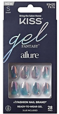 KISS Gel Fantasy Allure Press-On-Nails - 'Change Chance'