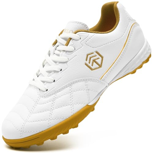 PiDaGlobal Scarpe da calcio per bambini e ragazze Club Firm Ground Scarpe da calcio Astro Turf Formatori Atletica Sport Futsal Scarpe Adolescenti Professione Competizione Indoor Outdoor Sneakers