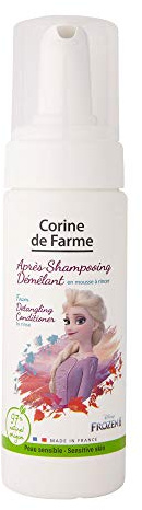 Corine de Farme Schiuma Balsamo Districante Frozen 2, Spray Balsamo Disney per pelli sensibili, non pungono gli occhi, Formula 100% Clean Beauty, Profumo: Fragola