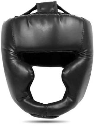 JSNKJLMN Box-Kopfbedeckung für Kinder und Erwachsene, Kinder-Box-Kopfschutz, Gesichtsschutz, Helm-Kopfschutz, Schutzausrüstung