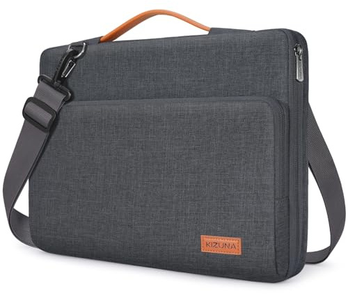 KIZUNA Laptop Sleeve Case 17 Inch Computer Shoulder Bag for LG Gram 17/17.3 Lenovo ThinkBook Plus 17/Dell G7/17 IdeaPad 3i Gen7/ Legion 5/5i/IdeaPad L340/HP Gaming Pavilion 17,Grey