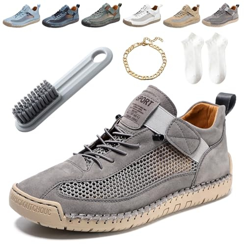 Donubiiu 2026 New Montela ortopediska skor kvinnor män, bekväma och smärtfria ortopediska sneakers, nät lätta sommarsandaler unisex 36–48