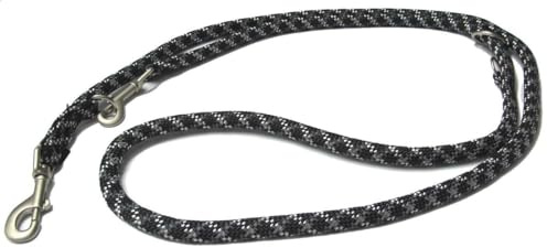 Wolters Führleine Everest reflektierend, Größe:300 cm x 9 mm, Farbe:schwarz/Graphit