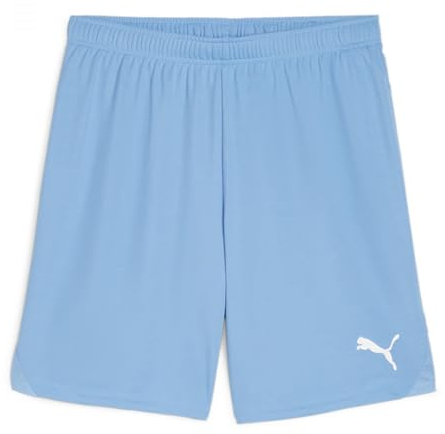PUMA Unisex Teamgoal Jr Strick Shorts, Team Light Blue-puma White, 140 EU