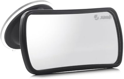 Jané Front-Überwachungsspiegel für Fahrer, 360°-Kugelkopf, Saugnapf, kratzfestes Glas