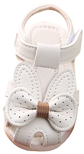 Generiska lära-gå-skor, babyskor, ventilerande skor, dew toe, skor, sandaler, flickor, sandaler, baby, mjuka överskor, sandaler för 0 till 2, halkfria, barnskor