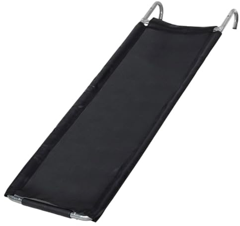 Toboggan pour Trampoline - Tissu Oxford, 62,99 Pouces, Large Toboggan Sûr | Résistant Aux Déchirures | Échelle De Trampoline, Accessoire D'échelle pour Garçons Filles Amusants en Plein Air